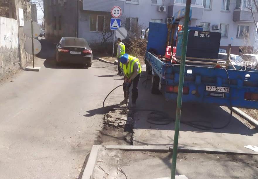 В Некрасовском переулке стартовал ремонт дорог