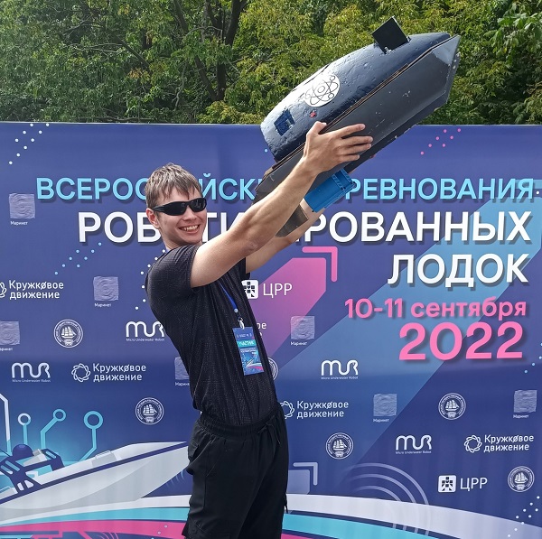 Команда «ИАМИТцы» ИРНИТУ на втором месте Всероссийских соревнований роботизированных лодок