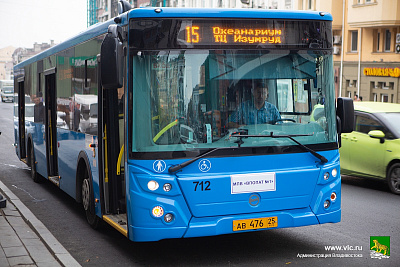 Администрация Владивостока закупила 15 новых автобусов