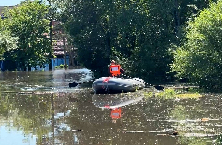 Оценка ущерба от наводнения идет в Партизанском округе Приморья