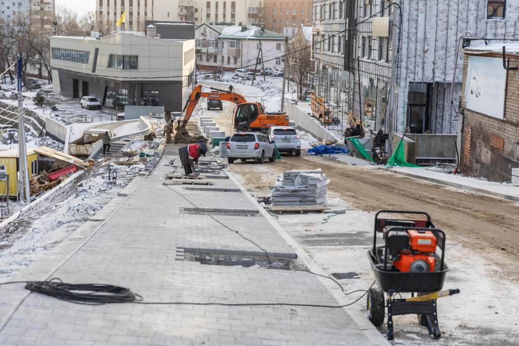Novuyu dorogu v rayone kyerling tsentra gotovyat k sdache 1 